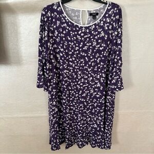 Simply Vera Vera Wang Violet Blossom Dress